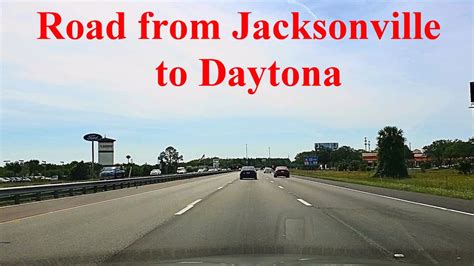 distance from daytona to jacksonville.